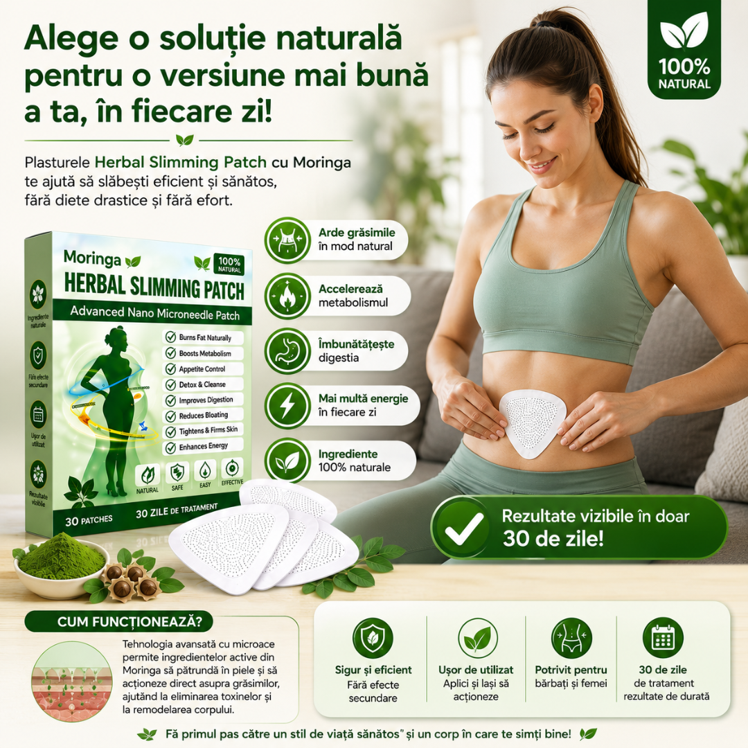 Plasturi Naturali pentru Slabit