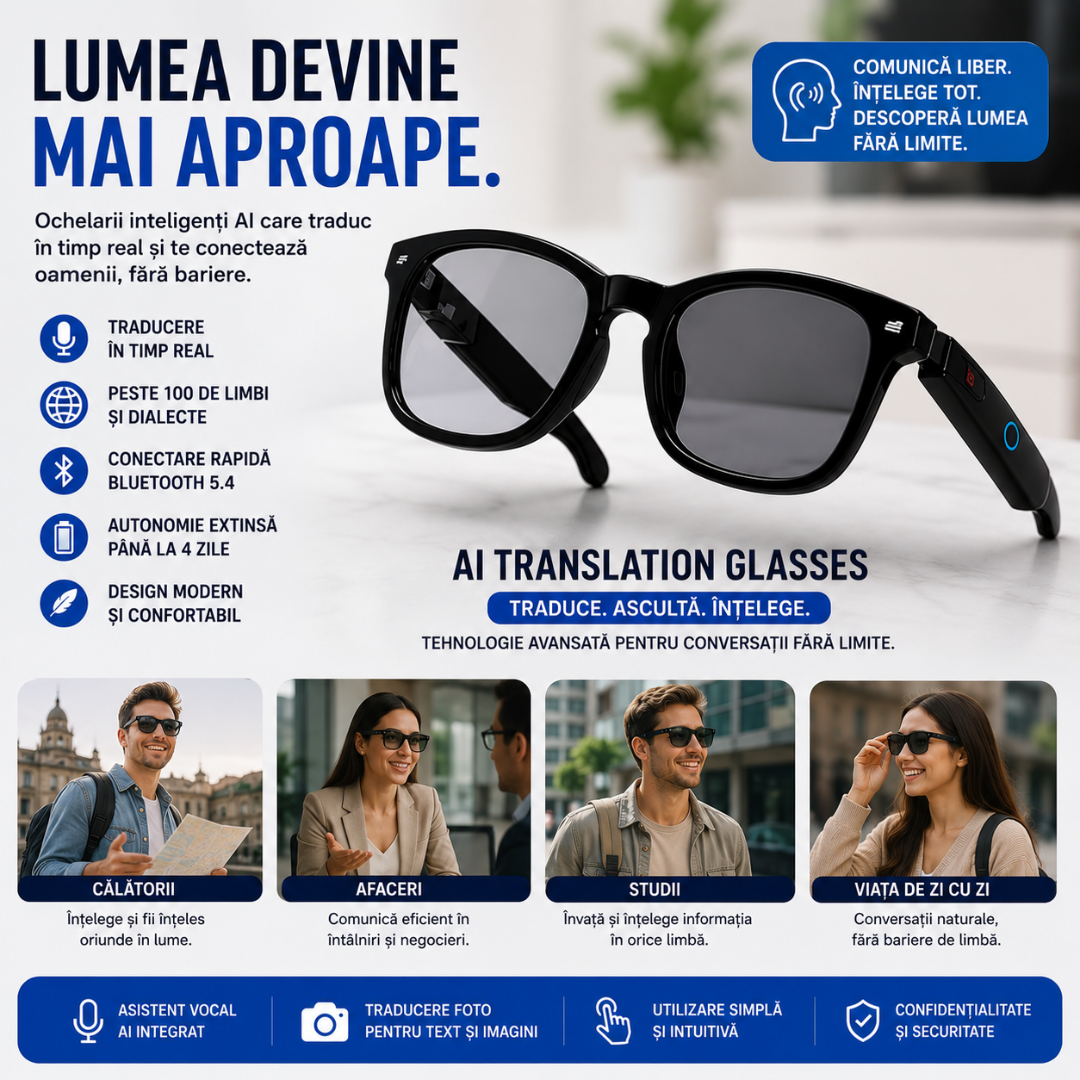 Ochelari Inteligenti AI