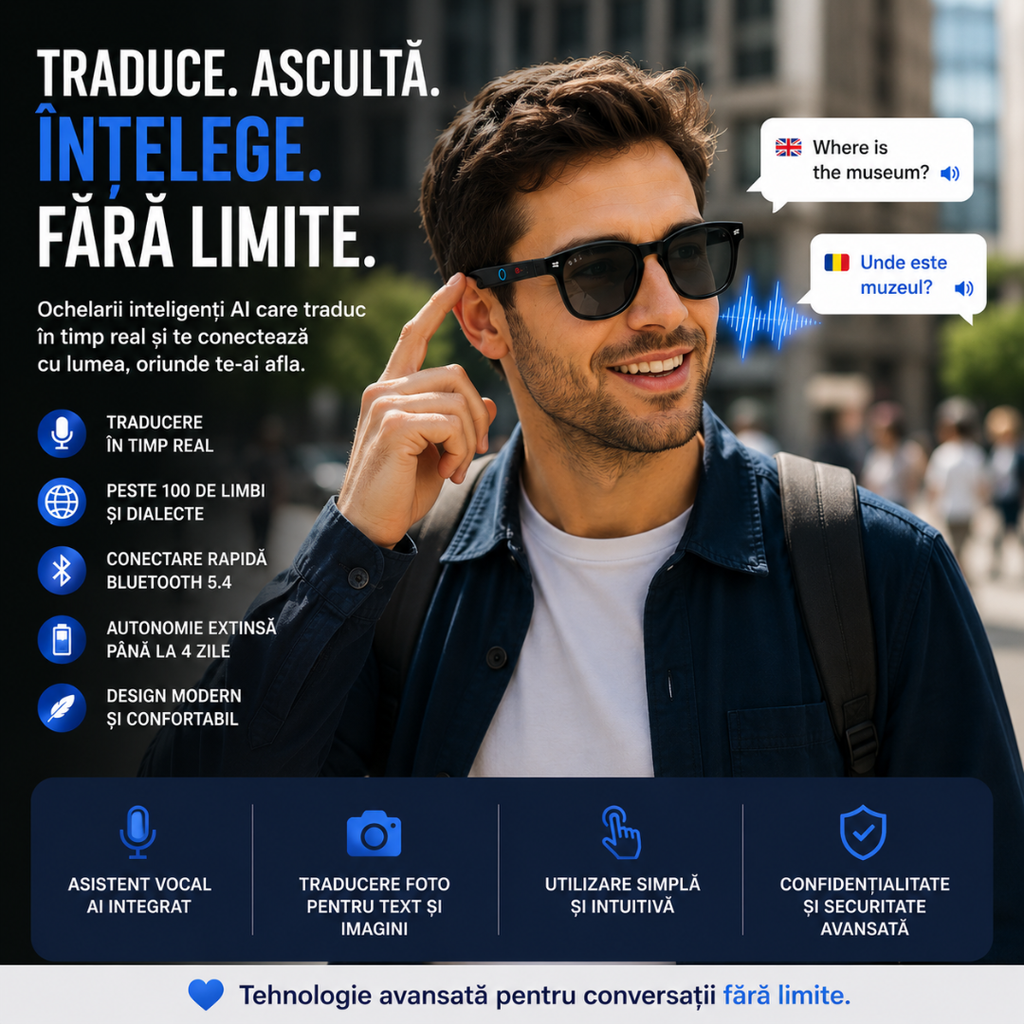 Ochelari Inteligenti AI